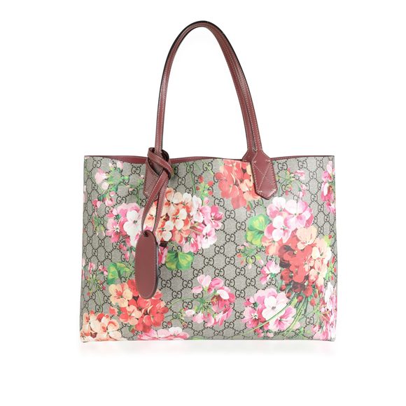 Gucci GG Blooms & Antique Rose Reversible Tote - Picture 1 of 9